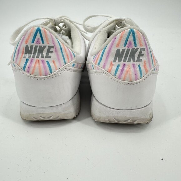 NIKE CORTEZ 72 shoes sneakers leather pastel stripe swoosh retro colorful 8.5 - Picture 8 of 14
